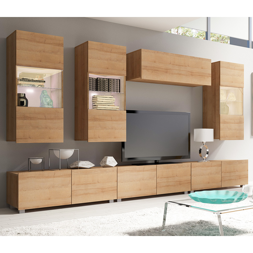 CALABRINI d | komoda K2D | 100 cm | dub zlatý