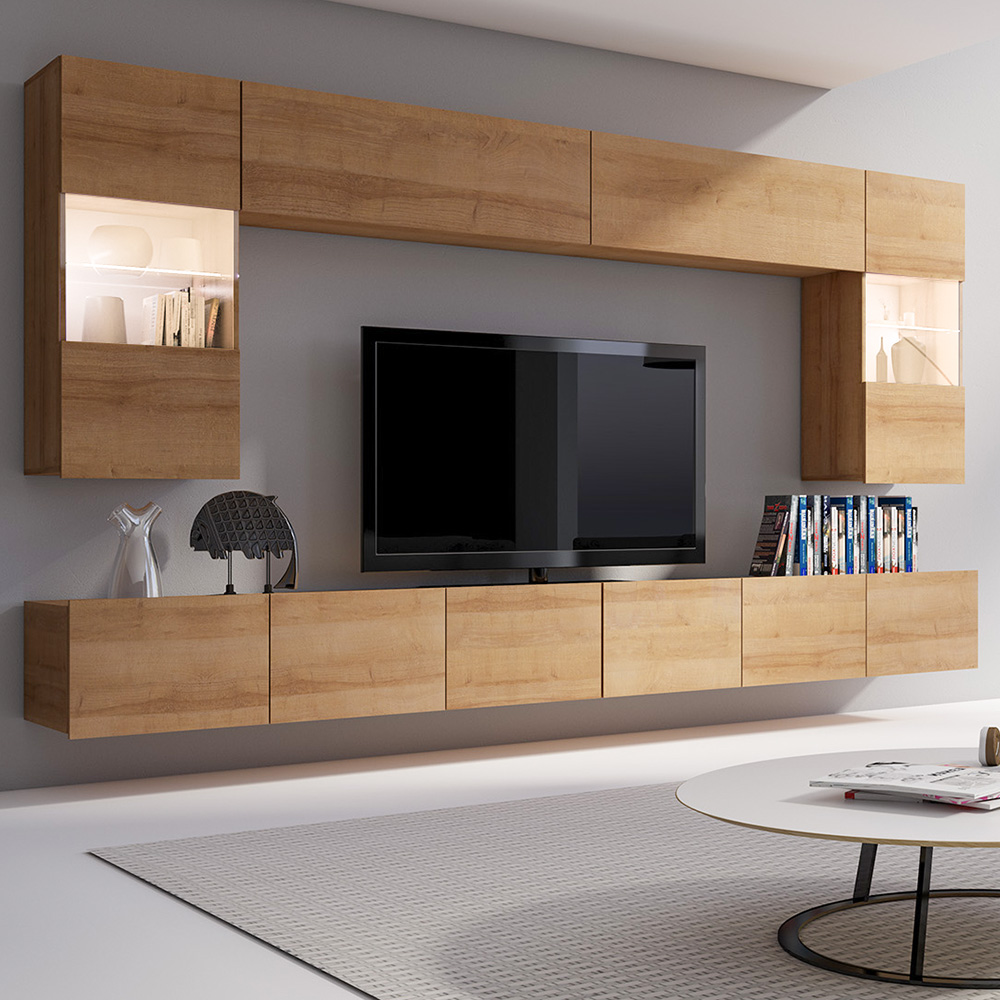 CALABRINI d | komoda K2D | 100 cm | dub zlatý