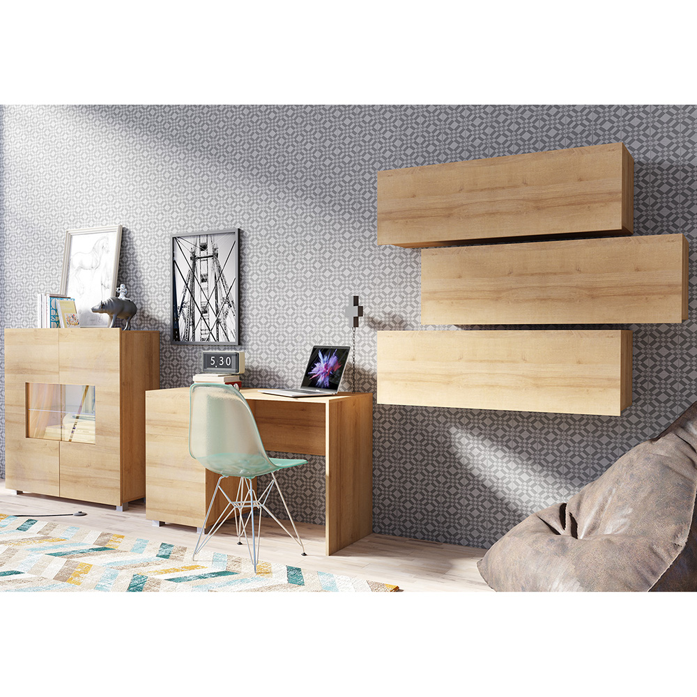 CALABRINI d | TV stolek | 150 cm | dub zlatý | lze i zavěsit