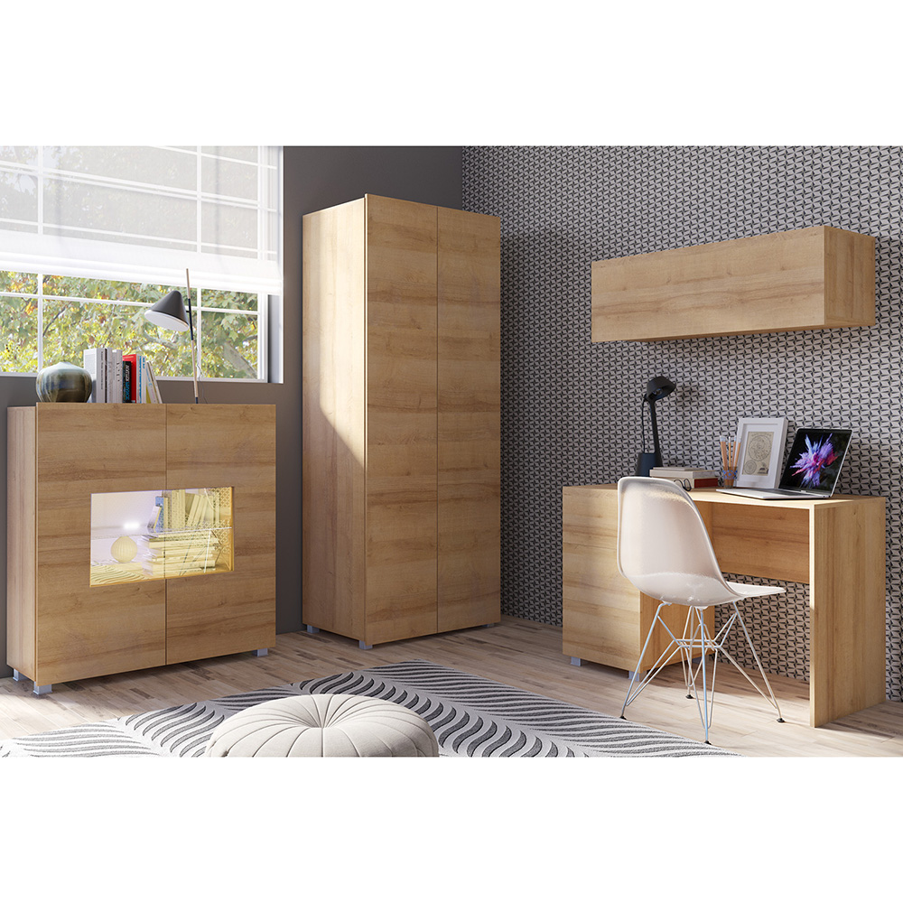 CALABRINI d | TV stolek | 150 cm | dub zlatý | lze i zavěsit