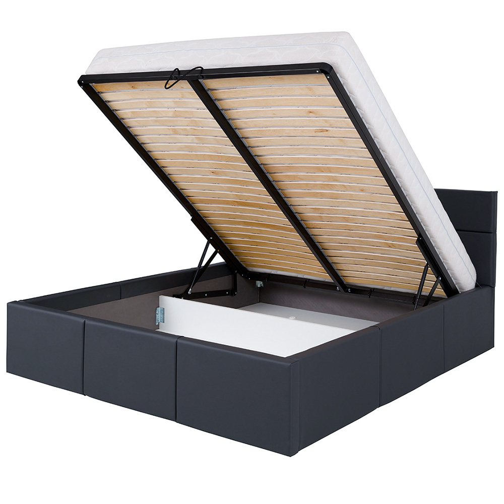 CALABRINI c | dvoulůžko postel | 160x200 cm | černá