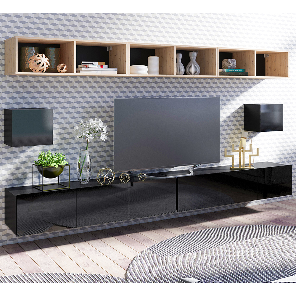 CALABRINI c | dvoulůžko postel | 160x200 cm | černá