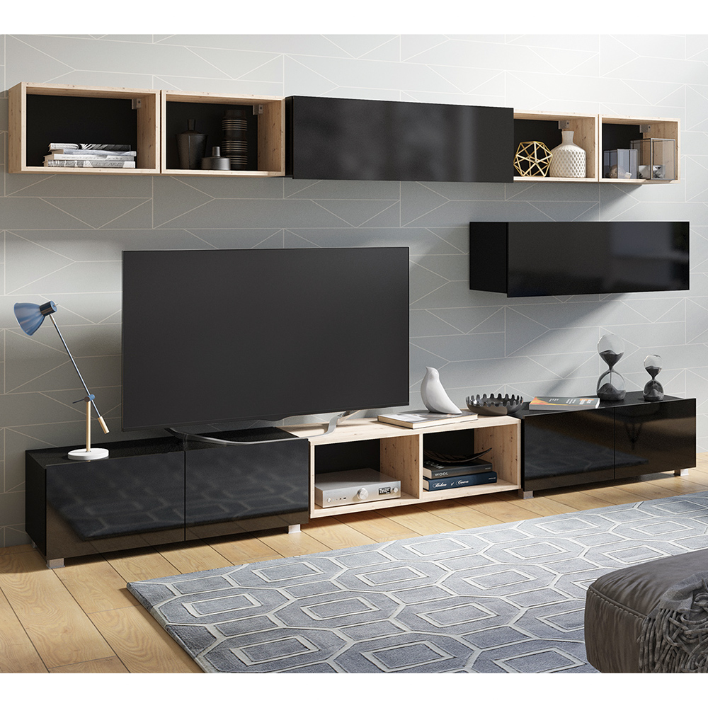 CALABRINI c | dvoulůžko postel | 160x200 cm | černá