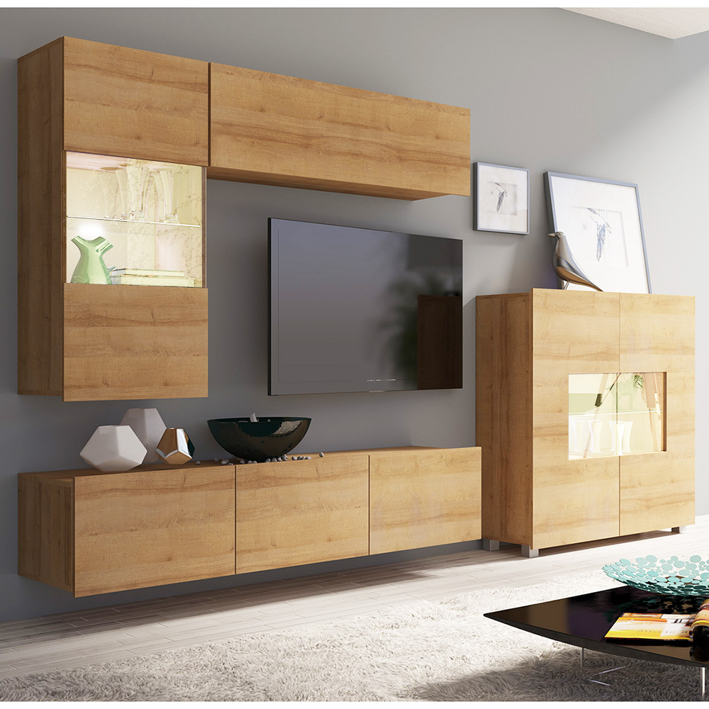 CALABRINI d | noční stolek | 40 cm | dub zlatý