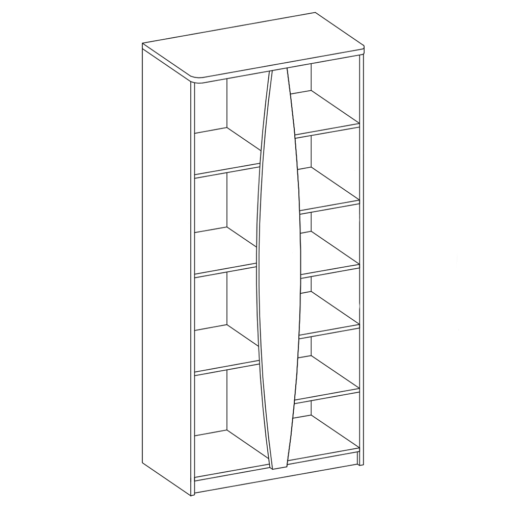 Dětský pokoj TENUS | sestava F | santana/růžová vřes
