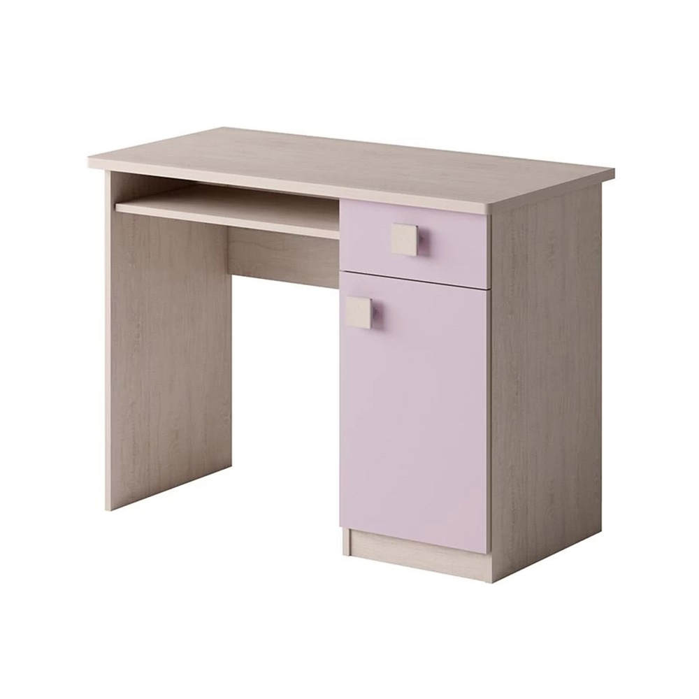 Dětský pokoj TENUS | sestava F | santana/růžová vřes