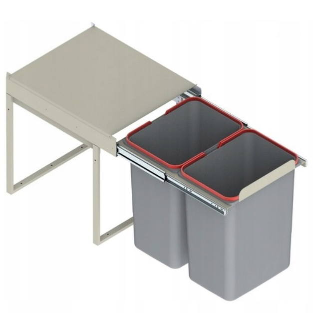 výsuvný koš (2x20 L)