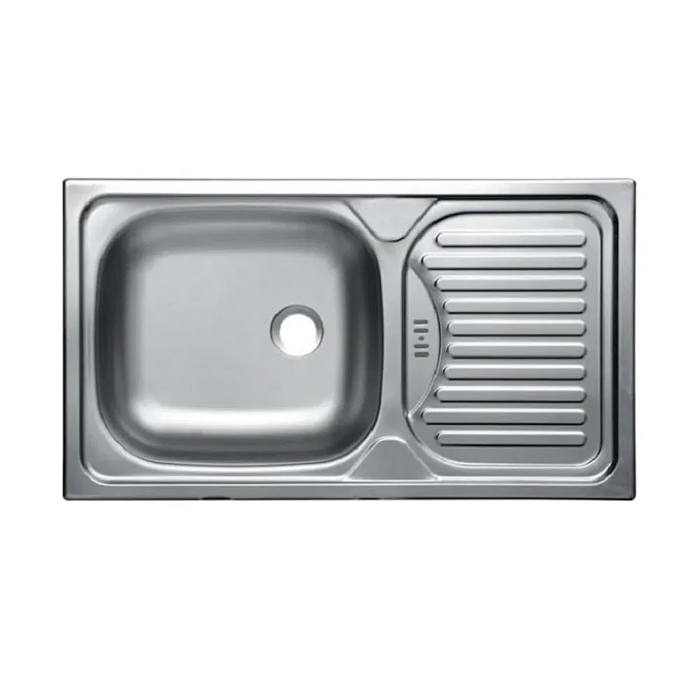 dřez 76x43,5 cm nerezový