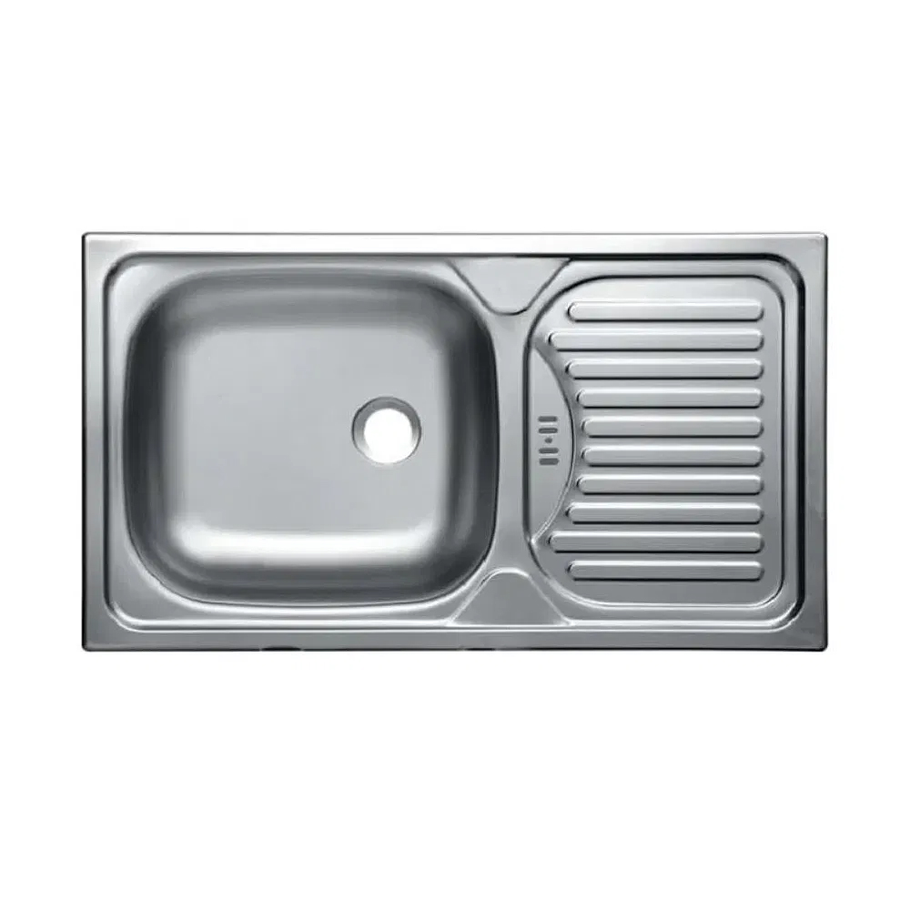 dřez 76x43,5 cm nerezový