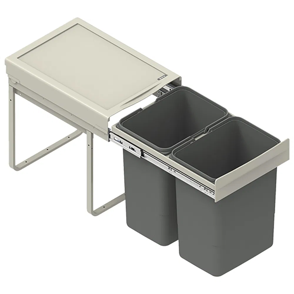 výsuvný koš (2x20 L)